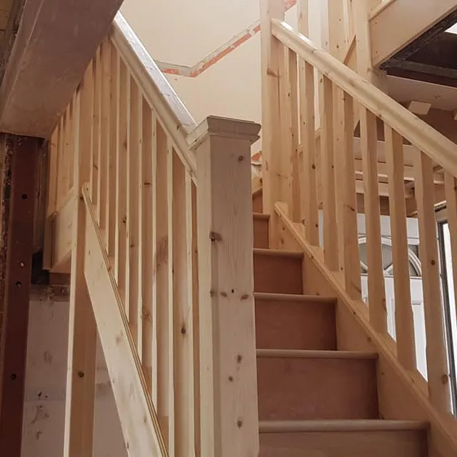 timber staircase